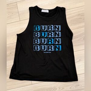 Burn Boot Camp Tank, Size Large